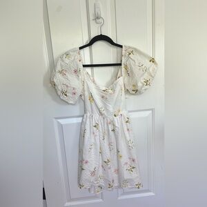 Francesca’s Floral Babydoll Dress Size S